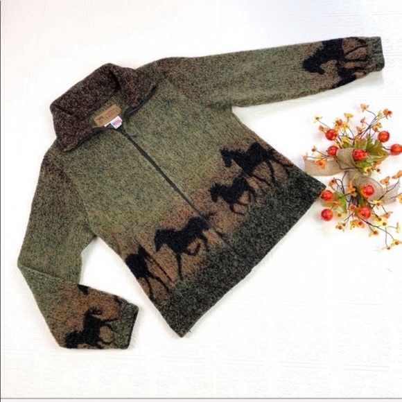 Vintage Bear Ridge Outfitters Wool Jacket SZ S - Picture 1 of 7